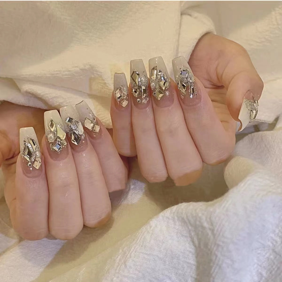 <#16>2024 new nail art, wearing nail removable nail stickers lnstagram style