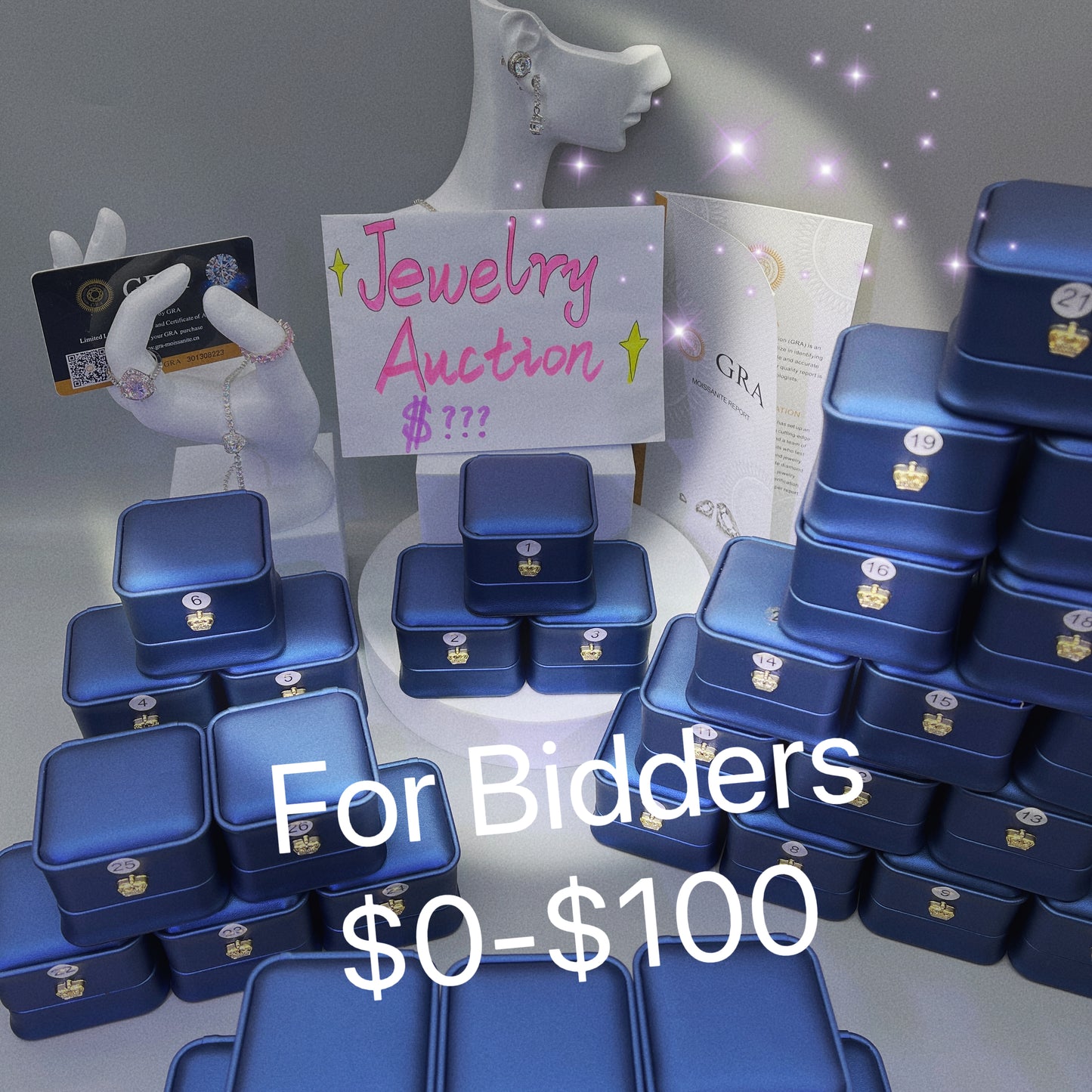 【$1 Link for payment】jewelry auction/put the amount by select the quantity