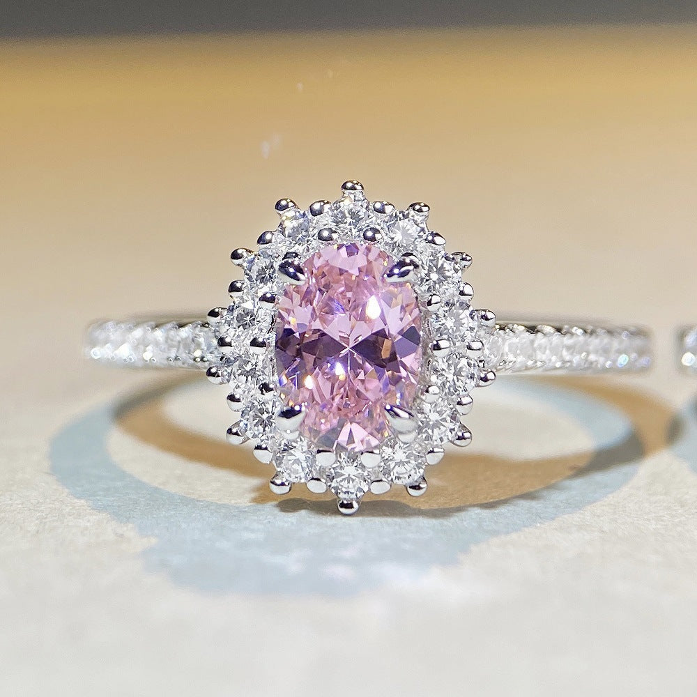 【#R24】925 Sterling Silver Zircon Rings