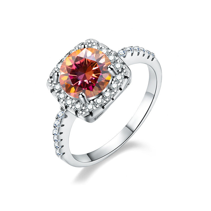 【#R29】925 Sterling Silver Moissanite Rings