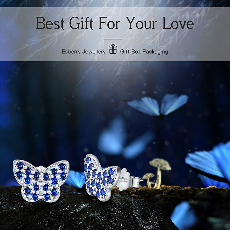 【#E13】925 Sterling Silver Moissanite Earrings