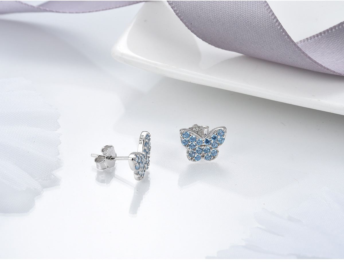【#E13】925 Sterling Silver Moissanite Earrings