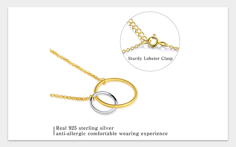 【#N08】925 Sterling Silver Moissanite Necklaces