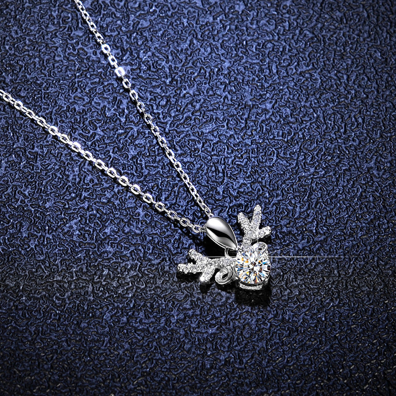 【#N22】925 Sterling Silver Moissanite Necklaces