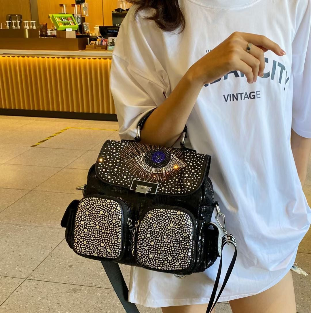 【#PQ20】Newest Fashionable crystal bags