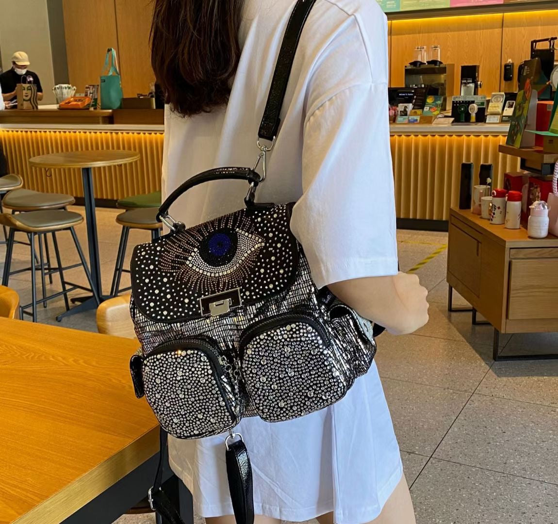 【#PQ20】Newest Fashionable crystal bags