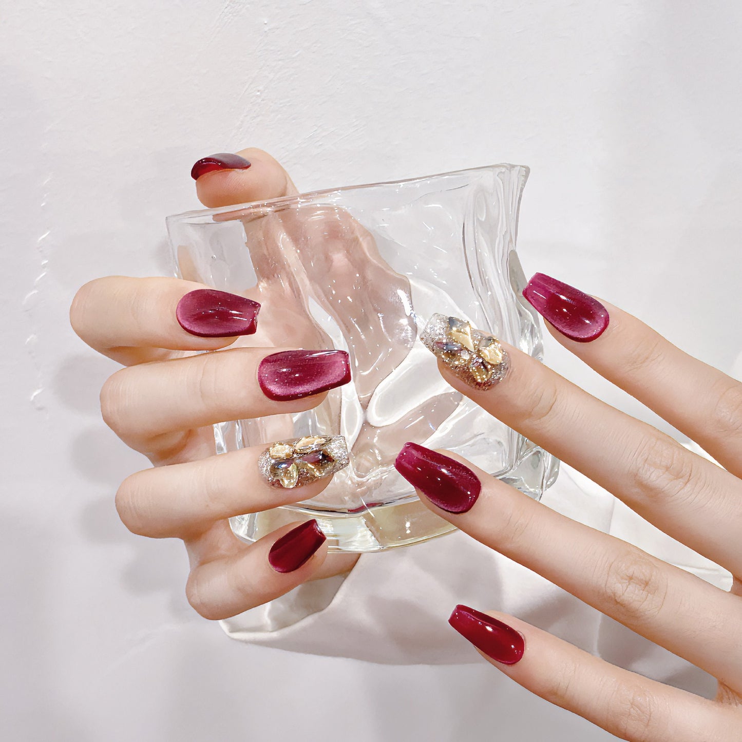 <#21>2024 new nail art, wearing nail removable nail stickers lnstagram style