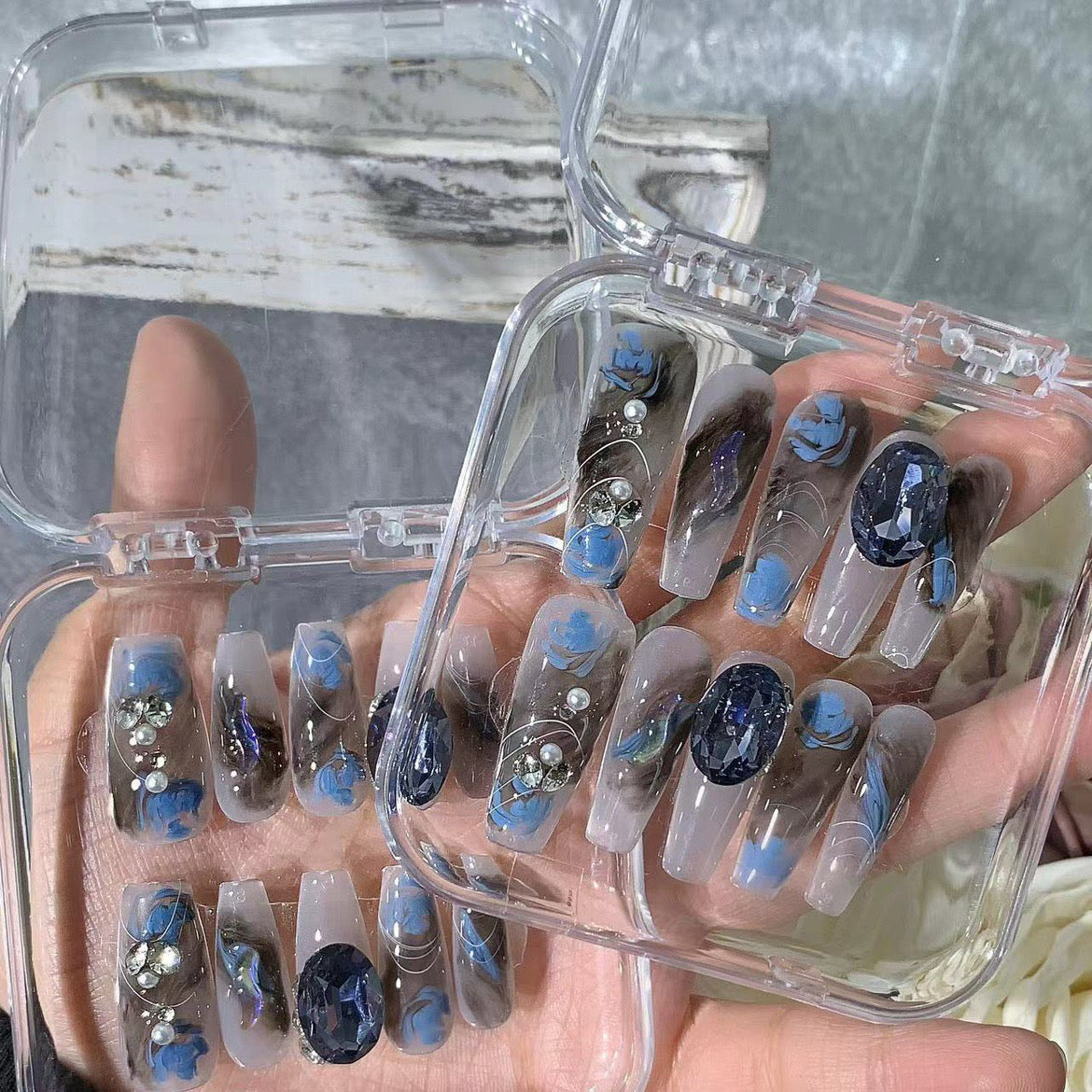 <#26>2024 new nail art, wearing nail removable nail stickers lnstagram style