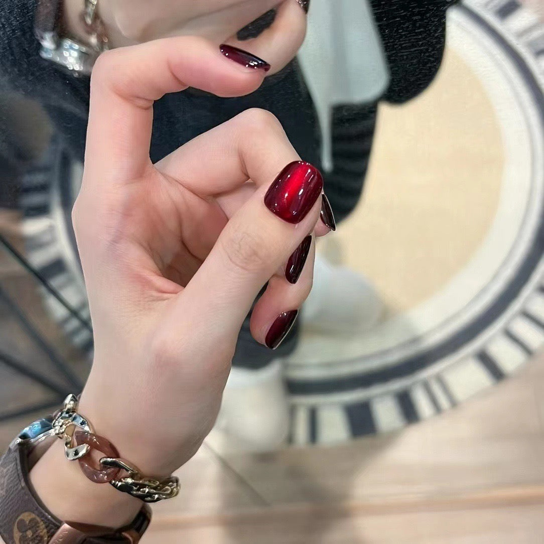 <#20>2024 new nail art, wearing nail removable nail stickers lnstagram style