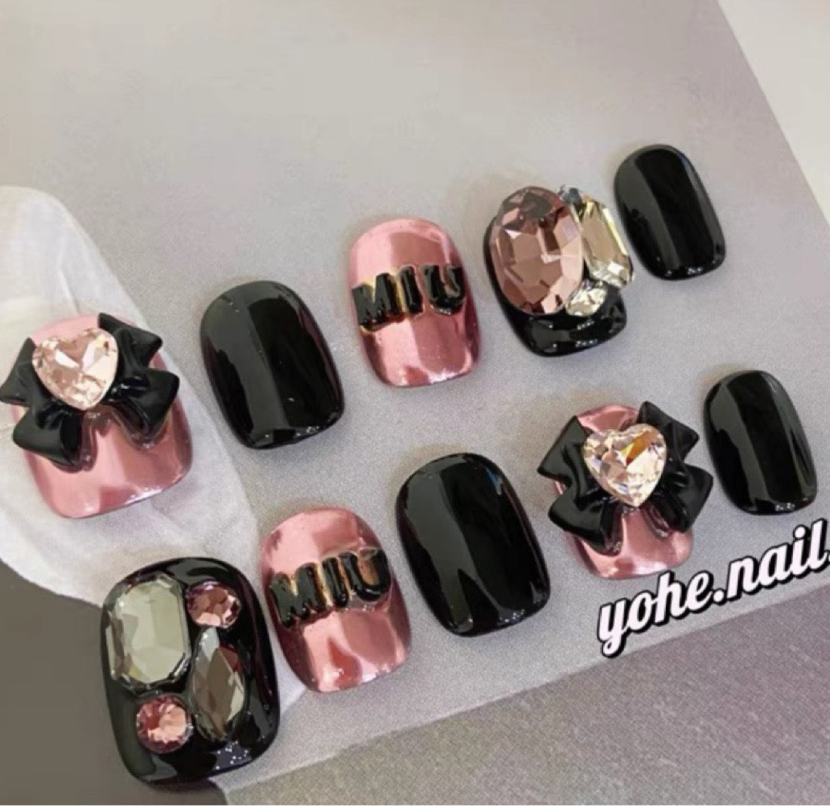 <#24>2024 new nail art, wearing nail removable nail stickers lnstagram style