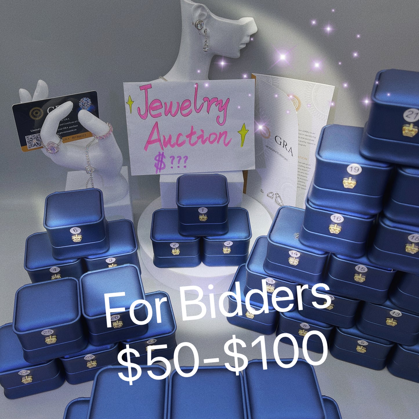 【$1 Link for payment】jewelry auction/select the quantity to put the amount