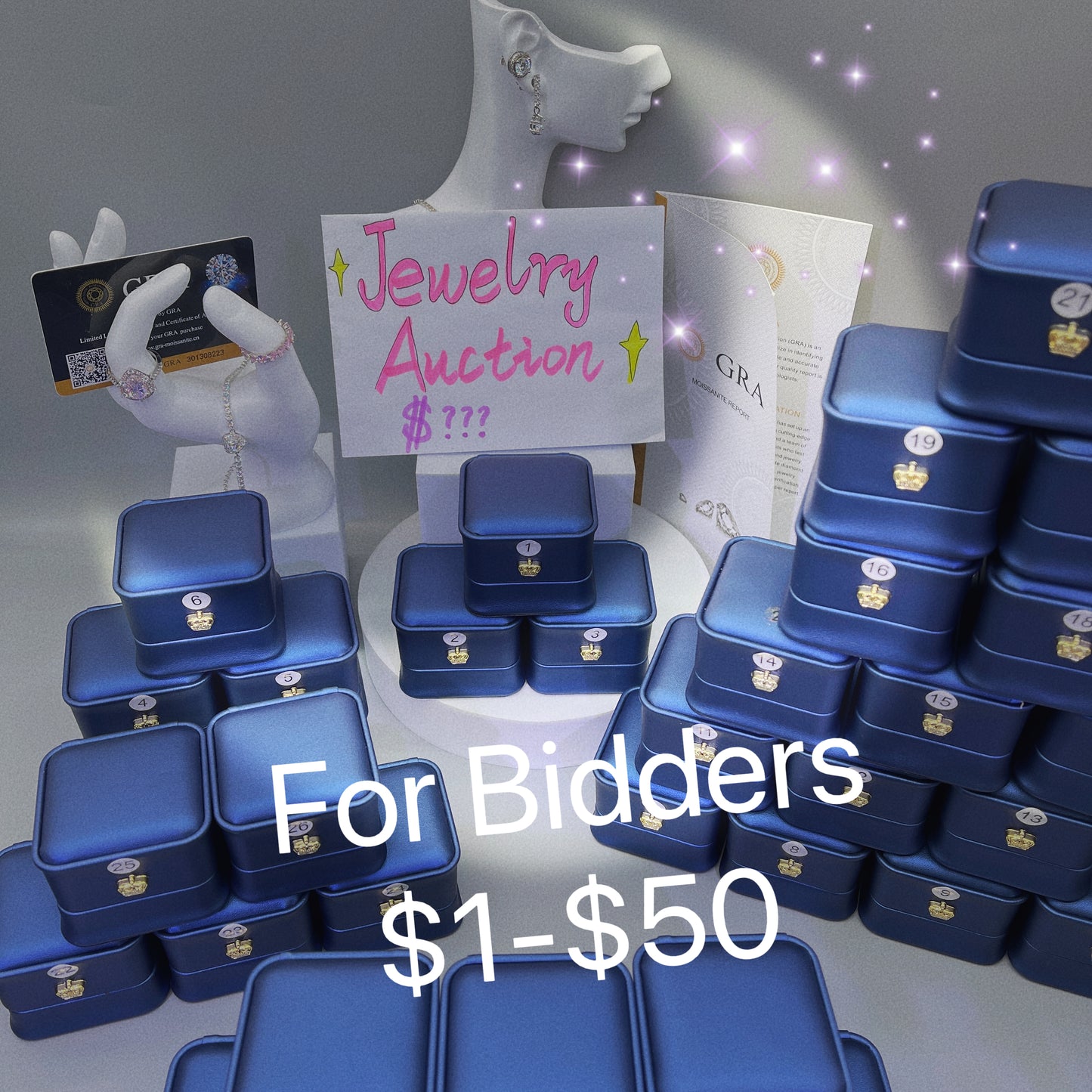 【$1 Link for payment】jewelry auction/select the quantity to put the amount