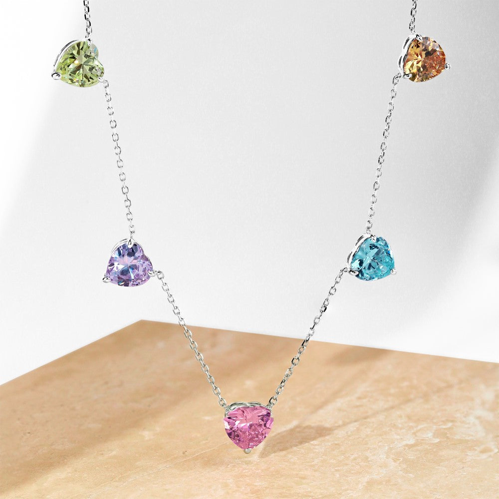【#N15】925 Sterling Silver Moissanite Necklaces