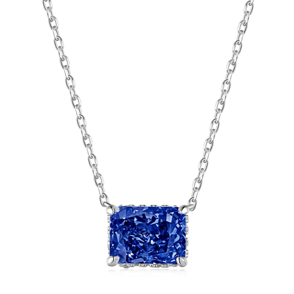 【#N16】925 Sterling Silver Moissanite Necklaces
