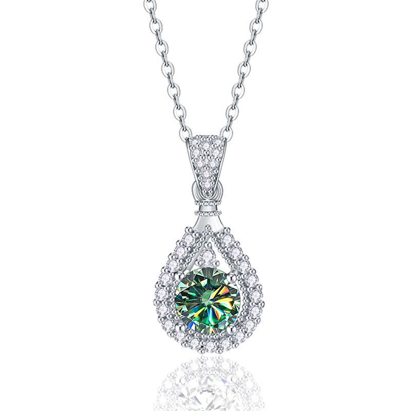 【#N13】925 Sterling Silver Moissanite Necklaces