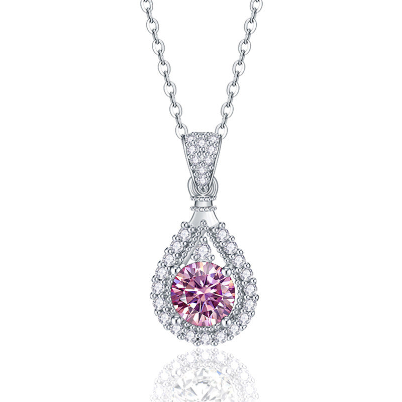 【#N13】925 Sterling Silver Moissanite Necklaces