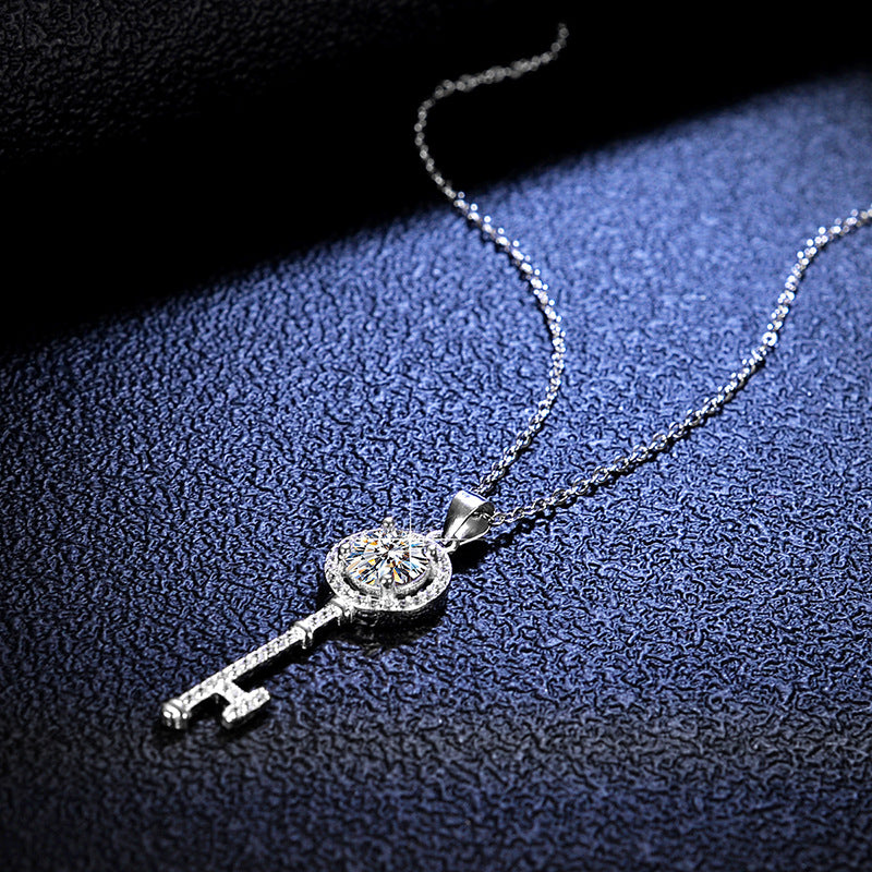 【#N26】925 Sterling Silver Moissanite Necklaces