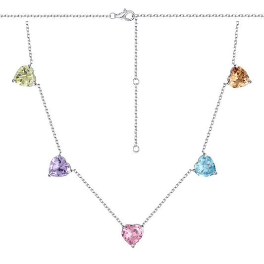 【#N15】925 Sterling Silver Moissanite Necklaces