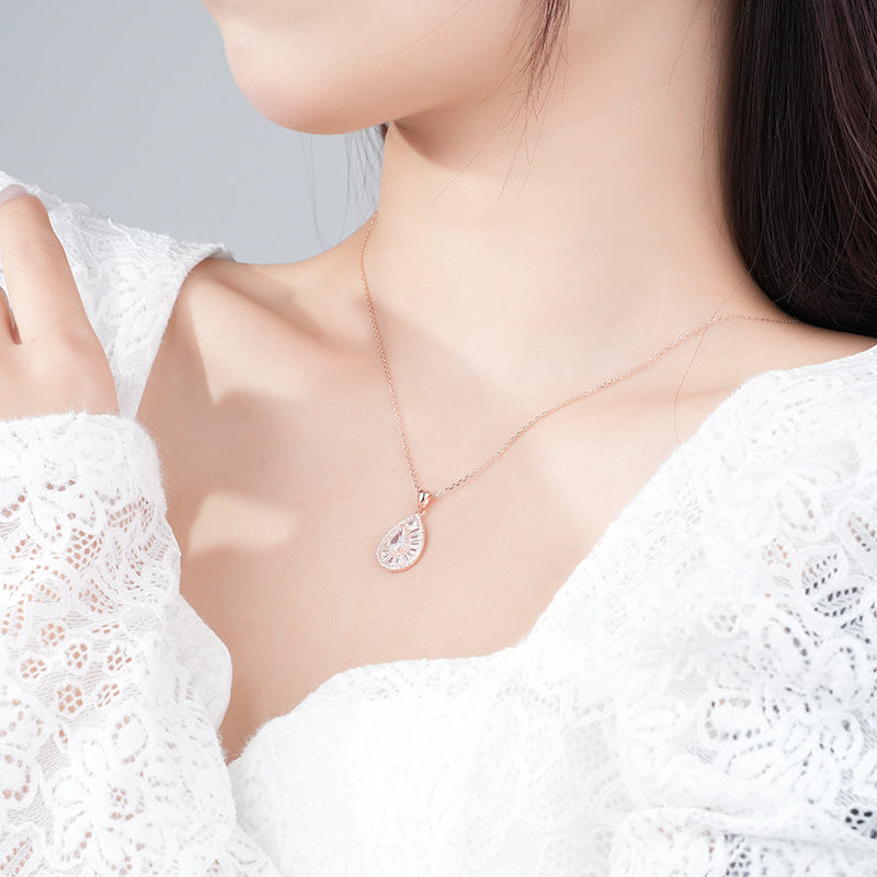 【#N27】925 Sterling Silver Moissanite Necklaces