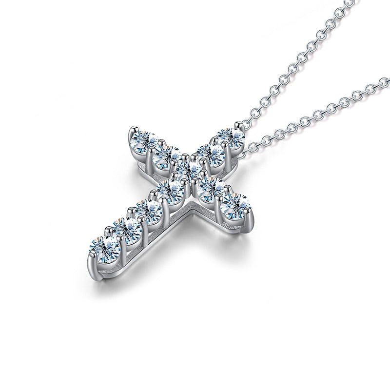 【#N09】925 Sterling Silver Moissanite Necklaces