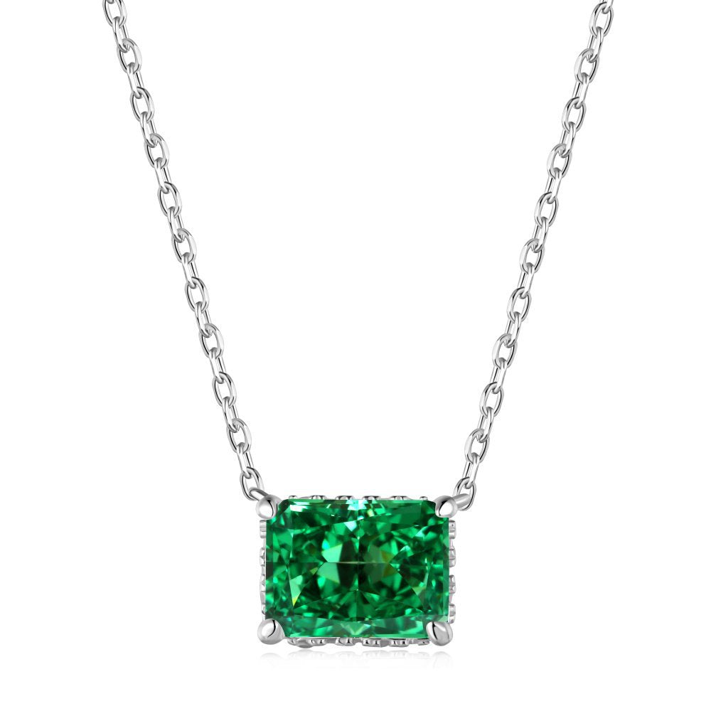 【#N16】925 Sterling Silver Moissanite Necklaces