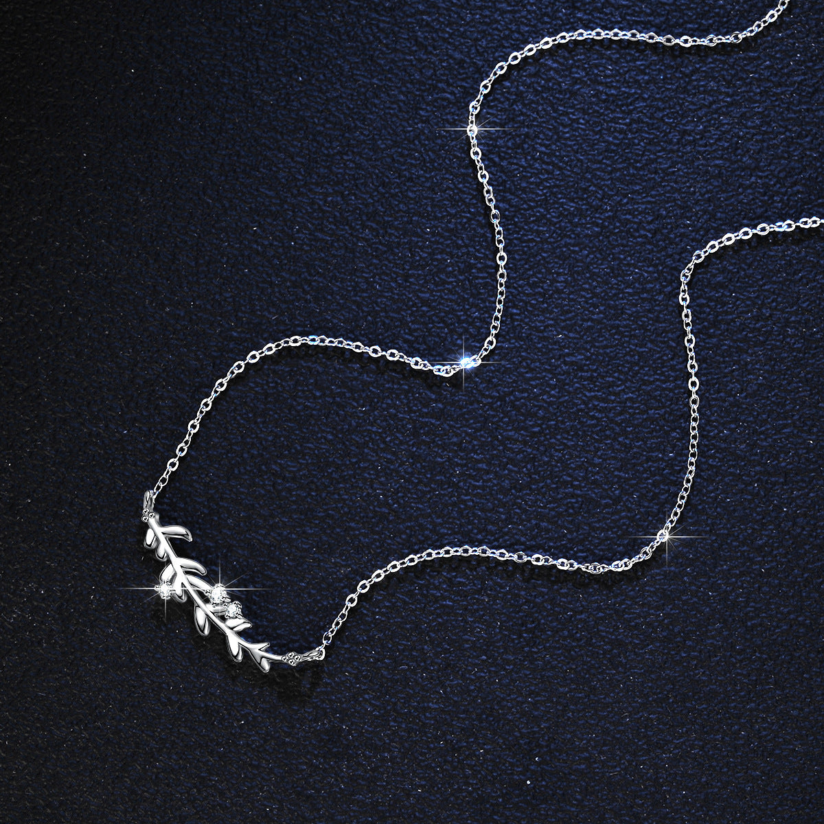 【#N25】925 Sterling Silver Moissanite Necklaces