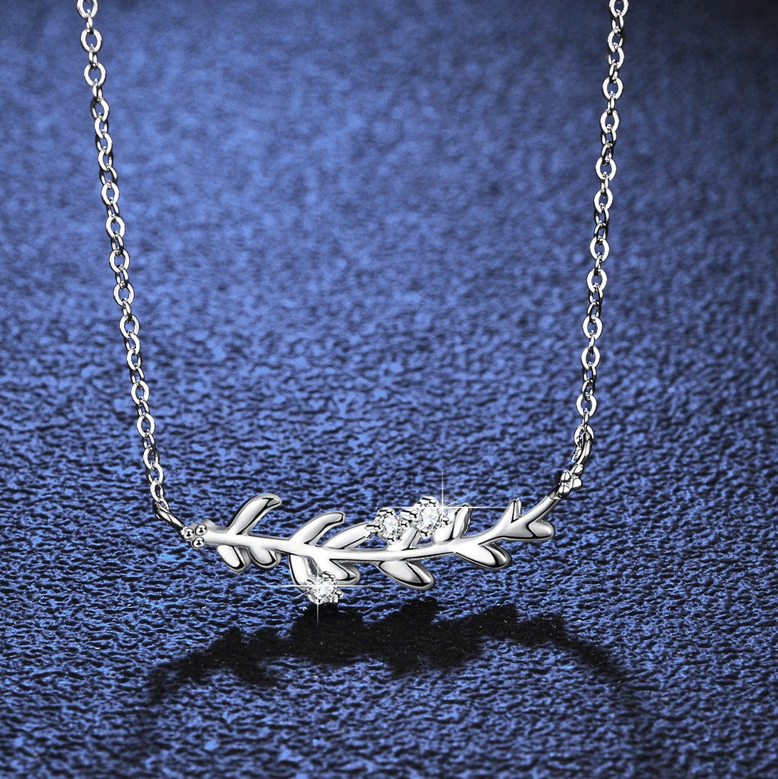 【#N25】925 Sterling Silver Moissanite Necklaces