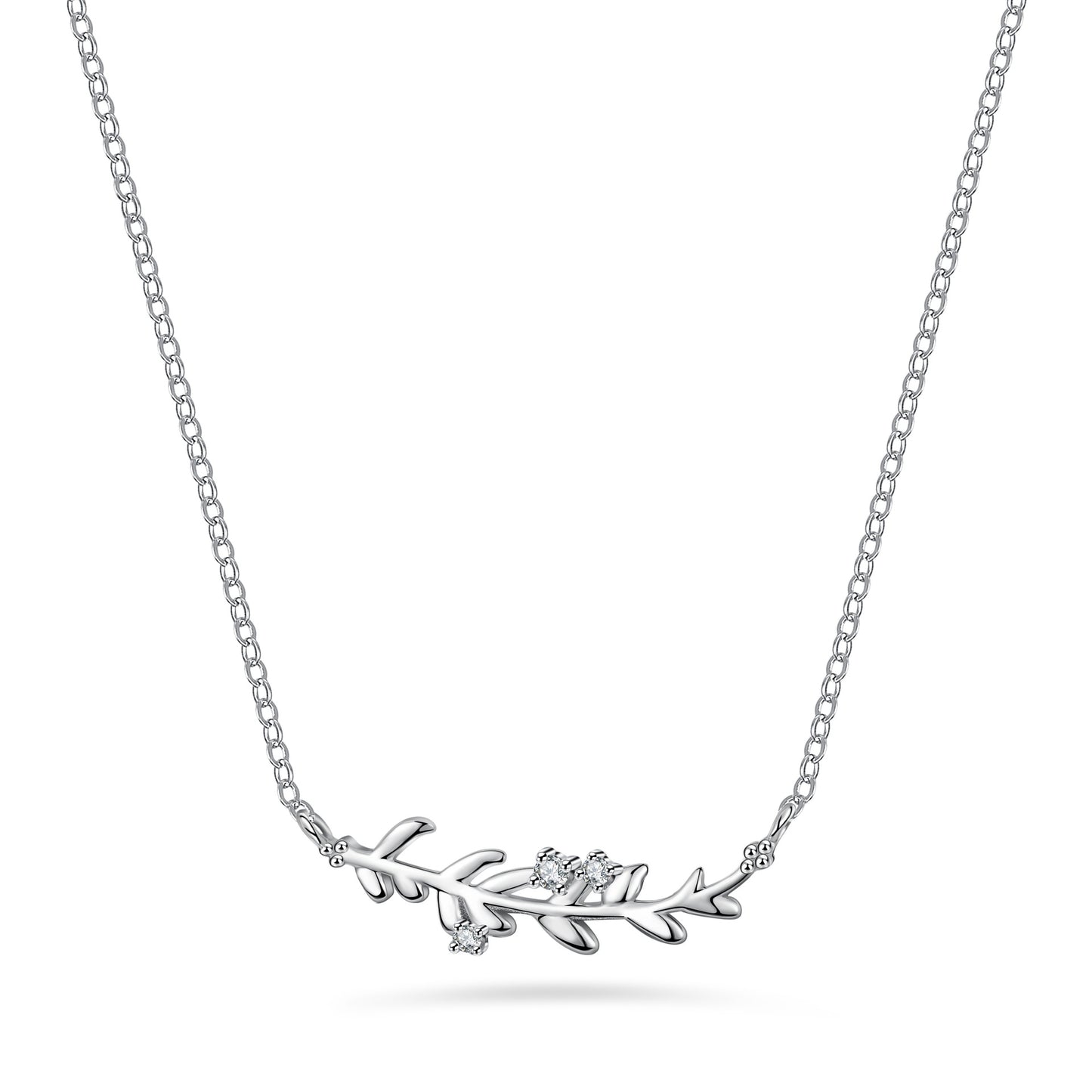 【#N25】925 Sterling Silver Moissanite Necklaces