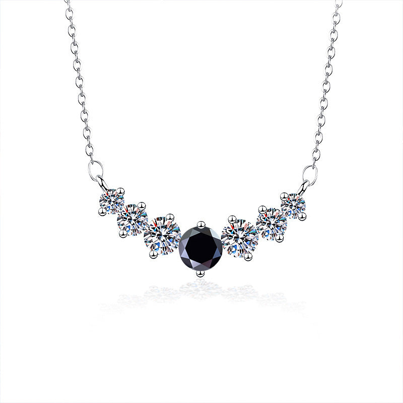 【#N12】925 Sterling Silver Moissanite Necklaces