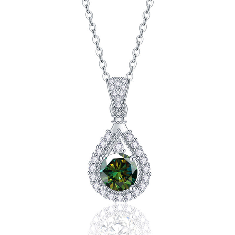 【#N13】925 Sterling Silver Moissanite Necklaces