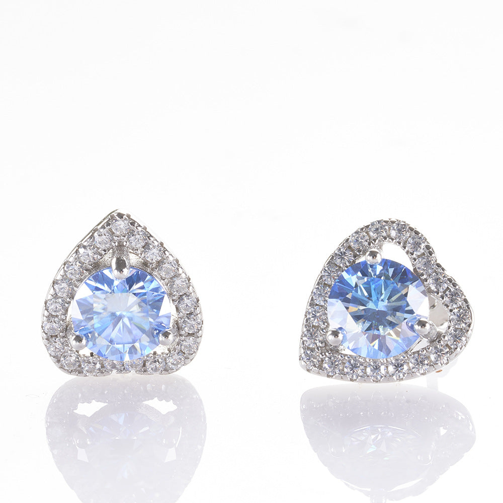 【#E20】925 Sterling Silver Moissanite Earrings