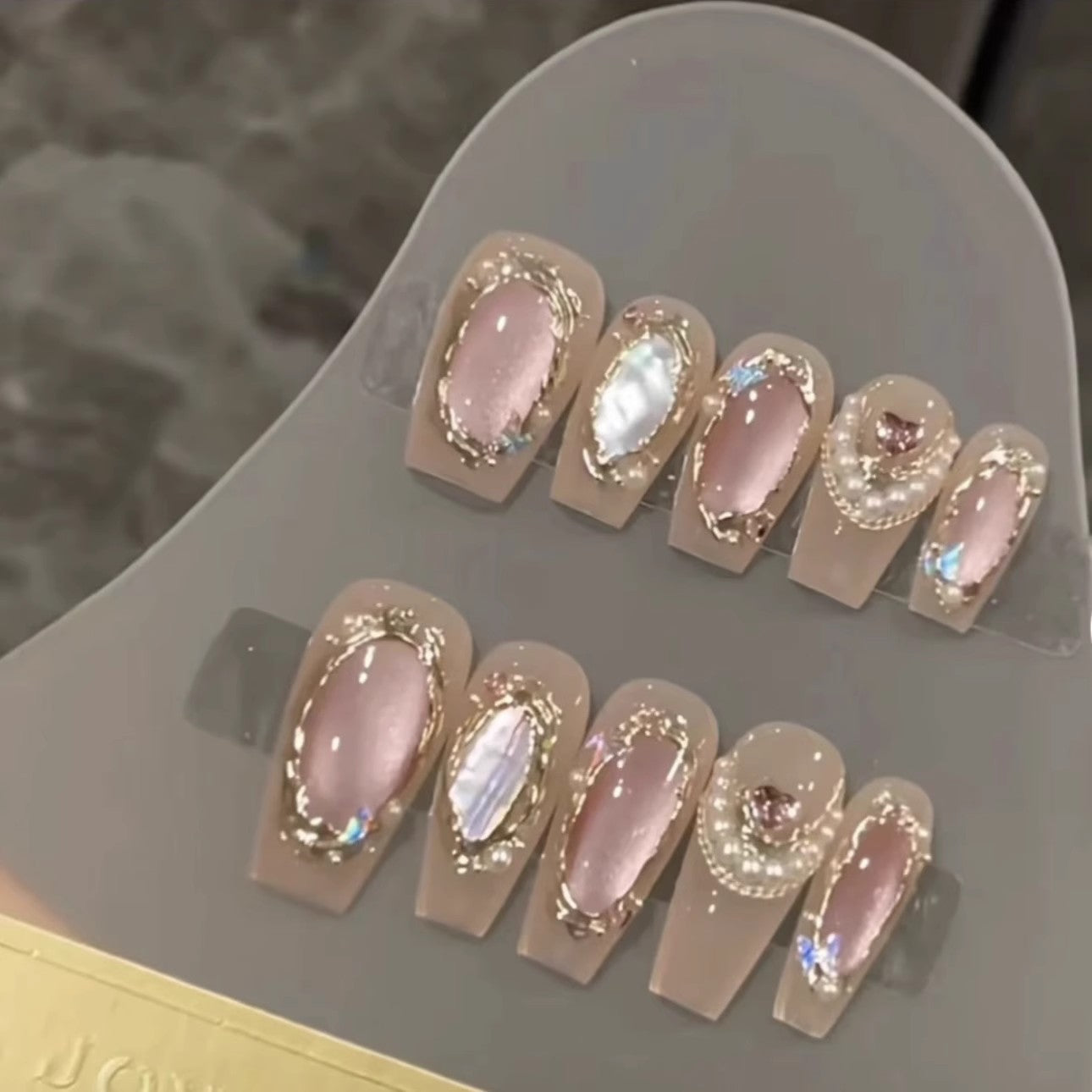 <#31>2024 new nail art, wearing nail removable nail stickers lnstagram style