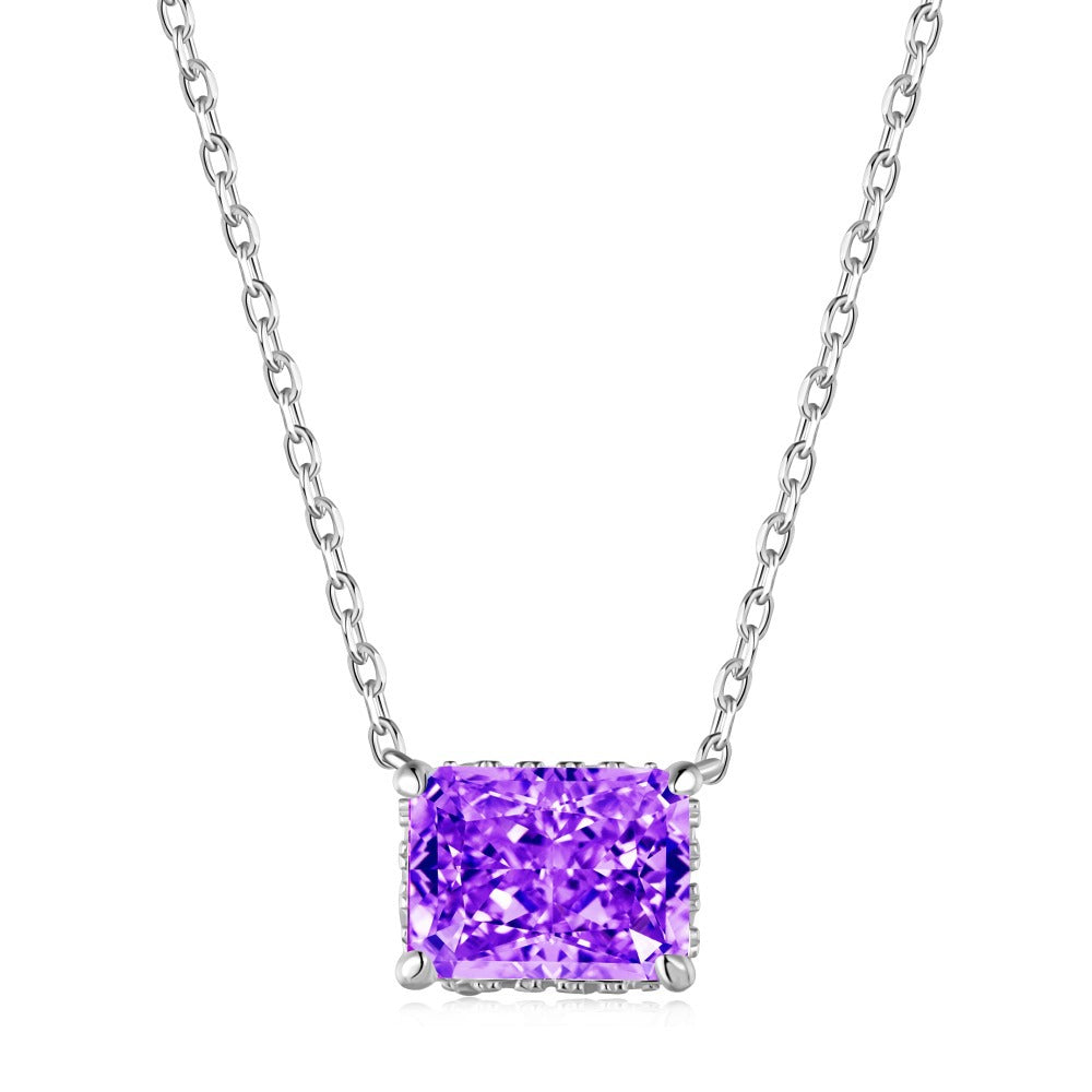 【#N16】925 Sterling Silver Moissanite Necklaces