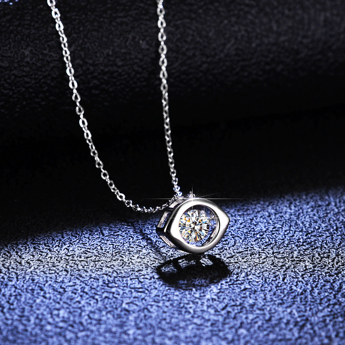 【#N19】925 Sterling Silver Moissanite Necklaces