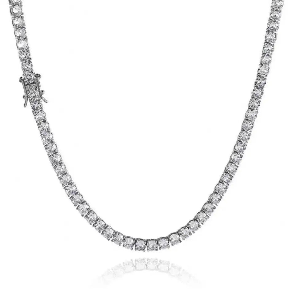 【#N18】925 Sterling Silver Moissanite Necklaces