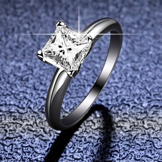【#R38】 925 Sterling Silver Moissanite Rings