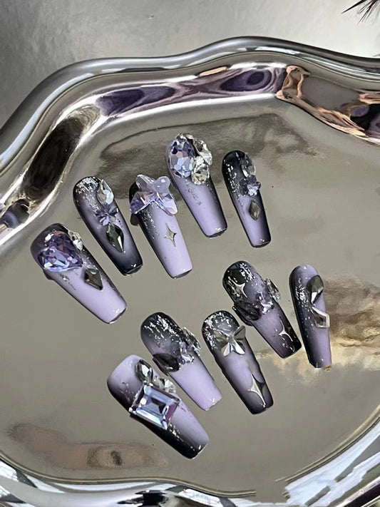<#04>2024 new nail art, wearing nail removable nail stickers lnstagram style