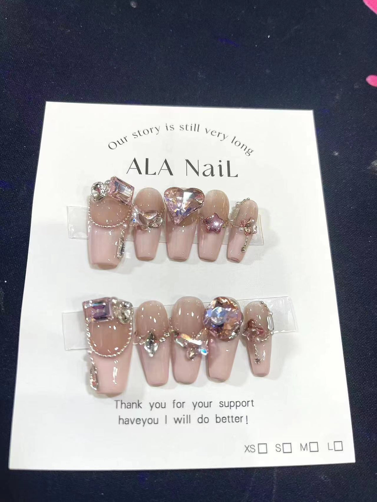 <#03>2024 new nail art, wearing nail removable nail stickers lnstagram style
