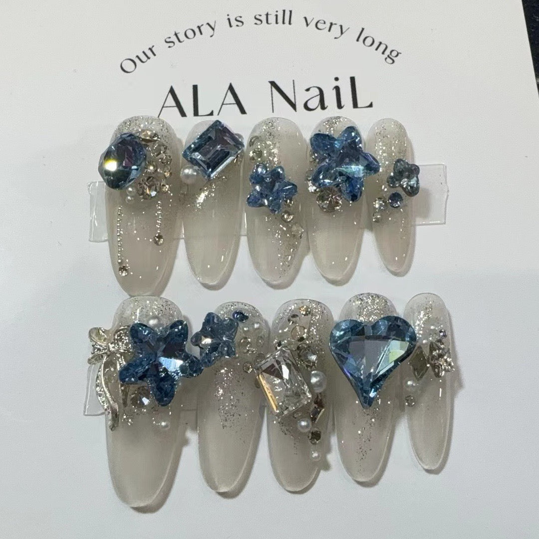 <#03>2024 new nail art, wearing nail removable nail stickers lnstagram style
