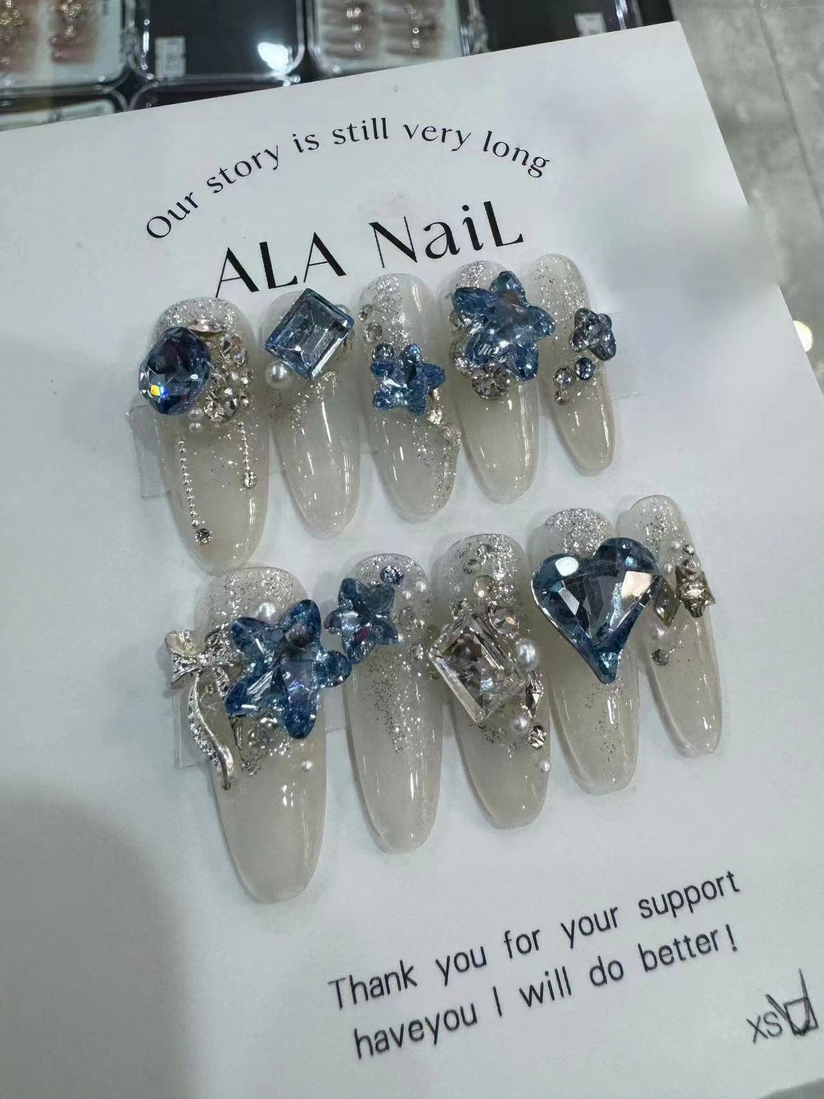 <#03>2024 new nail art, wearing nail removable nail stickers lnstagram style