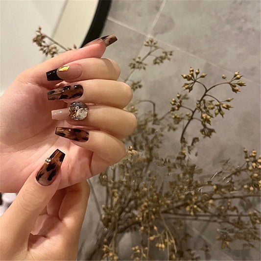 <#02>2024 new nail art, wearing nail removable nail stickers lnstagram style