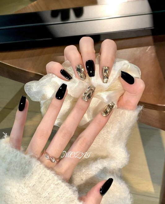 <#01>2024 new nail art, wearing nail removable nail stickers lnstagram style