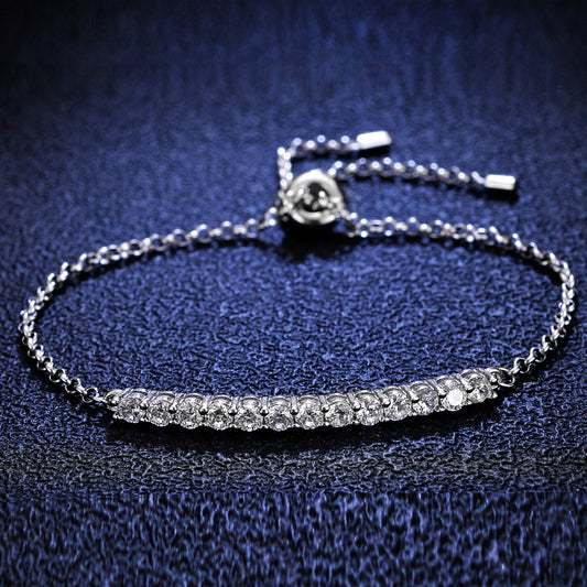 【#B03】925 Sterling Silver Moissanite Bracelets(buy 1 get 2)