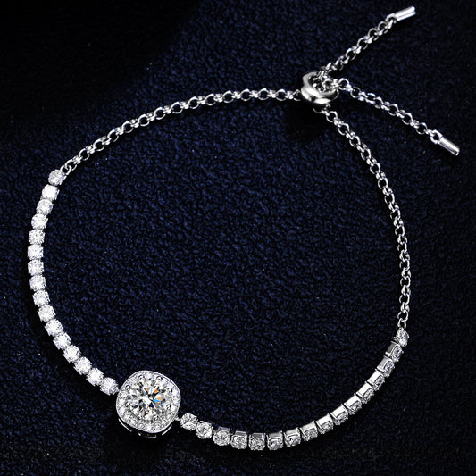 【#B04】925 Sterling Silver Moissanite Bracelets(buy 1 get 2)