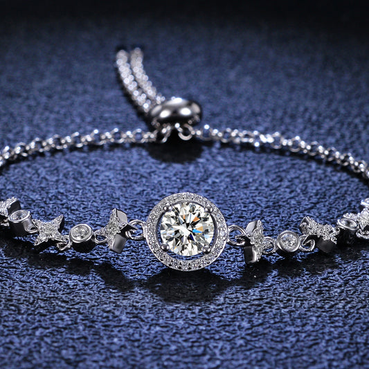 【#B05】925 Sterling Silver Moissanite Bracelets(buy 1 get 2)