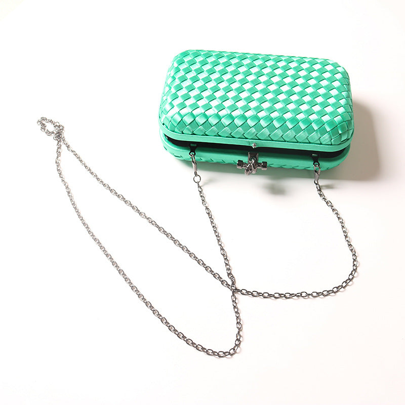 【#PQ02】Newest Fashionable crystal pu leather ladies hand bags