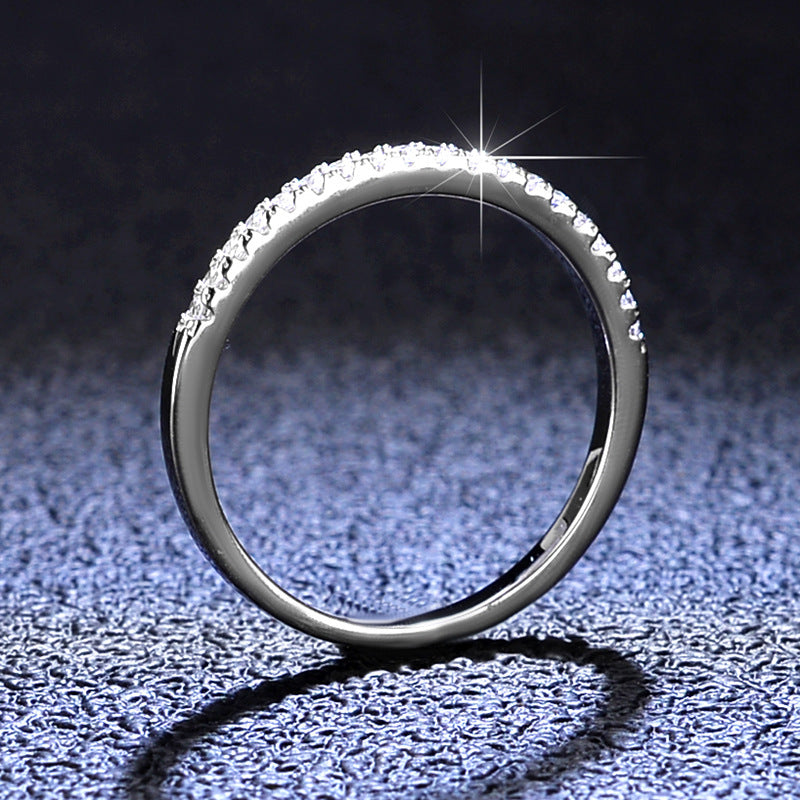 【#R06】925 Sterling Silver Moissanite Rings