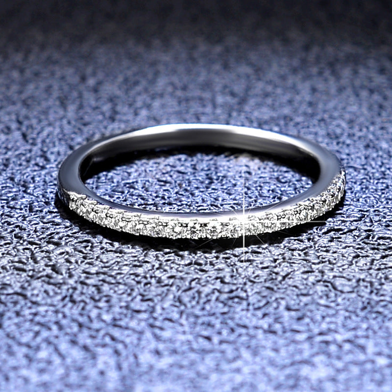 【#R06】925 Sterling Silver Moissanite Rings