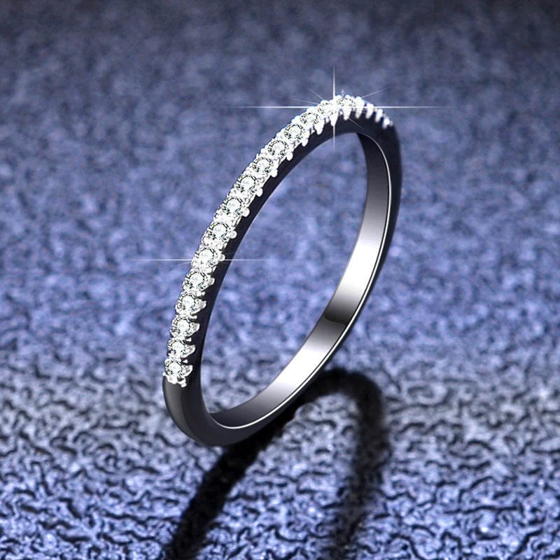 【#R06】925 Sterling Silver Moissanite Rings