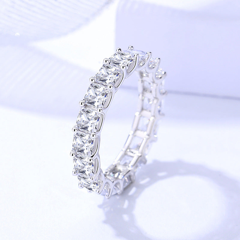 【#R18】925 Sterling Silver Zircon Rings